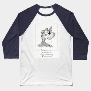 Prosperity Fairy - Ida Rentoul Outhwaite Baseball T-Shirt